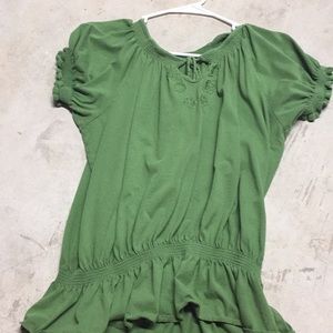 Olive blouse